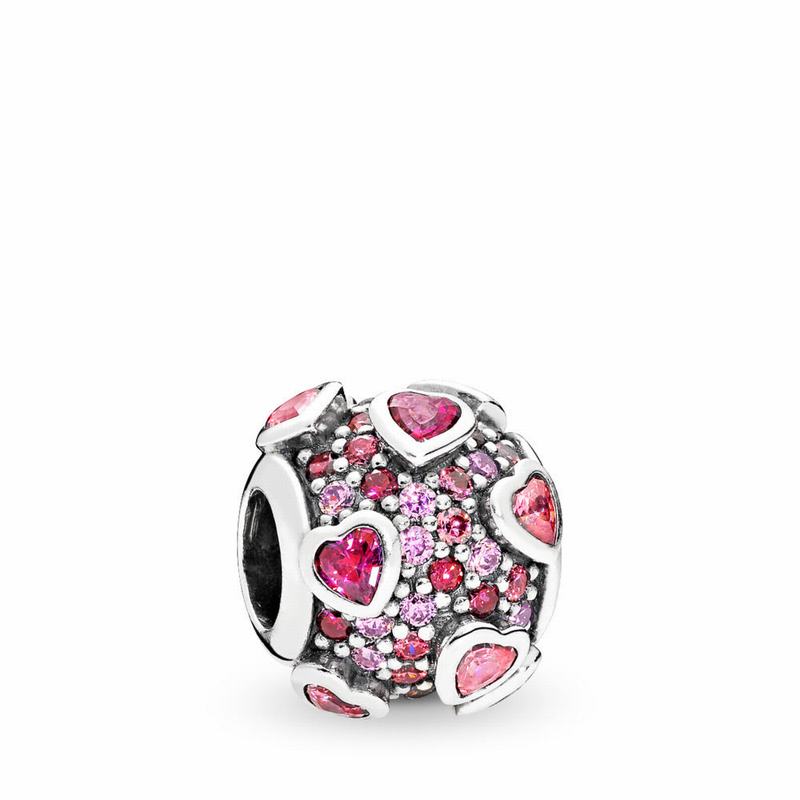 Pandora Explosion of Love Charm NZ, Sterling Silver (540387-PDQ)